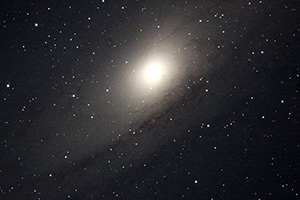 Andromeda Galaxy as seen from the Paul Morgan Observatory