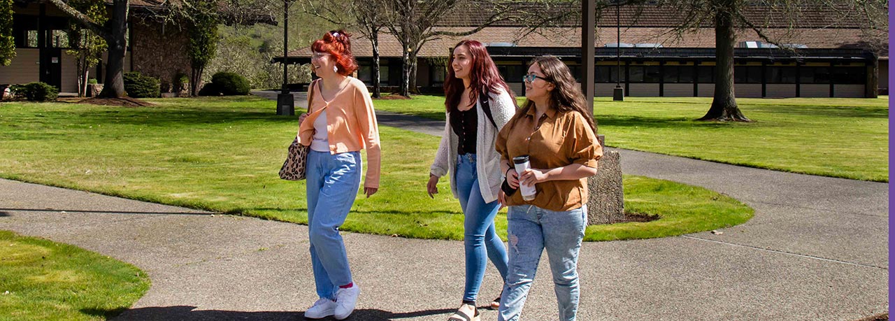 TOP Students Walking on Campus